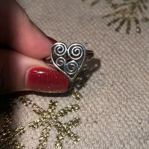 James Avery Retired Athenian Heart Ring